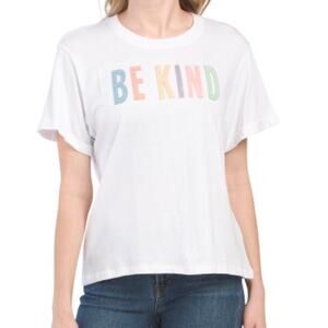 Be Kind Tee with felt letters